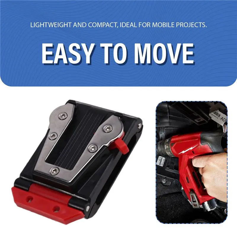 AS60-Portable Waist Storage Organizer For Electric Drill, Quick Unlock Kit, Professional Tool Accessories
