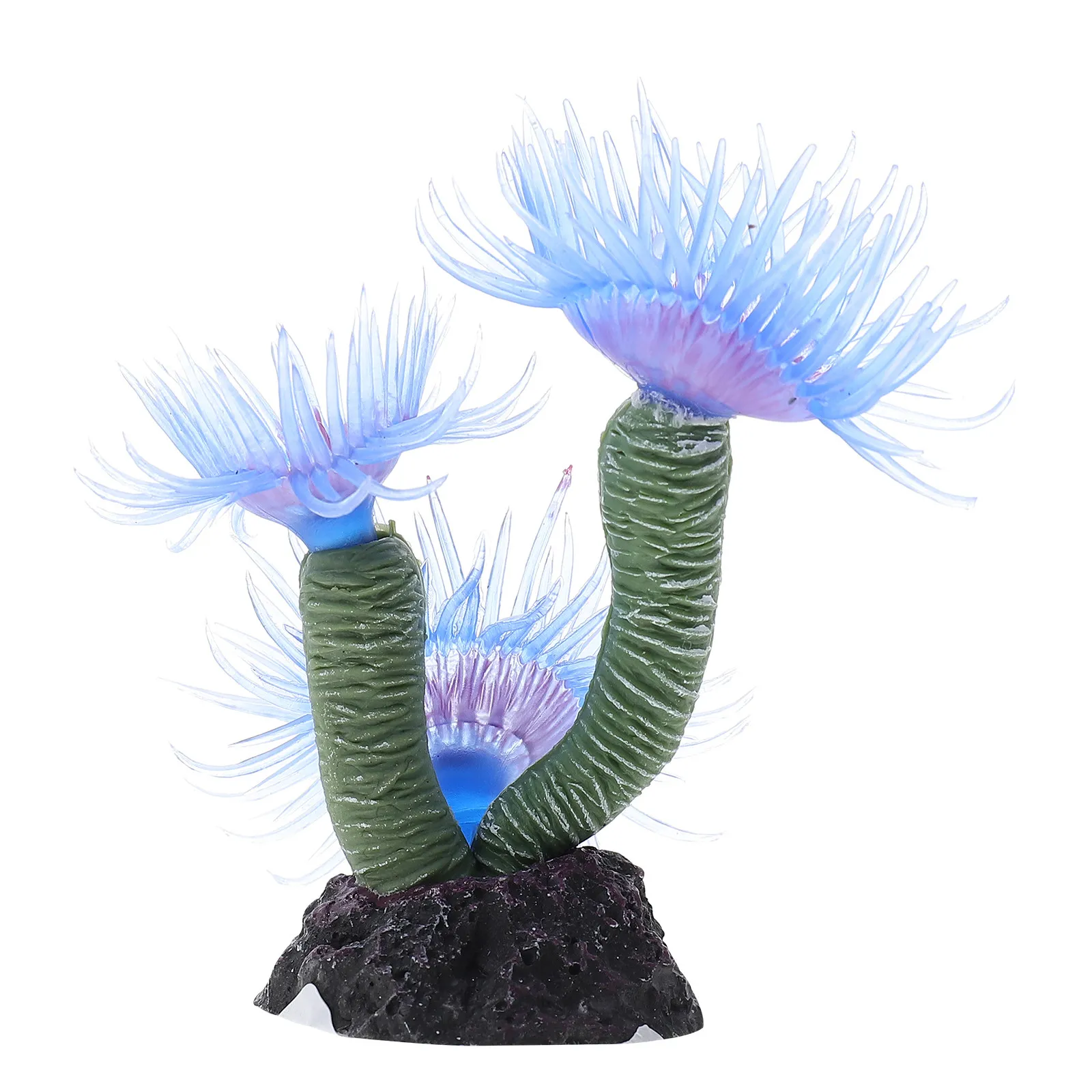 1Pcs Realistic Resin Simulation Coral Aquarium Fish Tank Decoration Ornament Safe for Fresh Salt Water Natural Look Lifelike