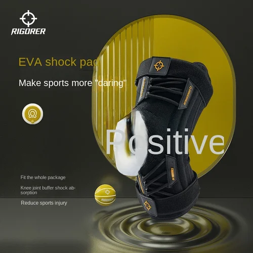 Imagen 2 del producto RIGORER 2 uds rodillera amortiguador deportivo soporte de absorción de impacto entrenamiento correr Fitness montaña escalada estabilidad protectora