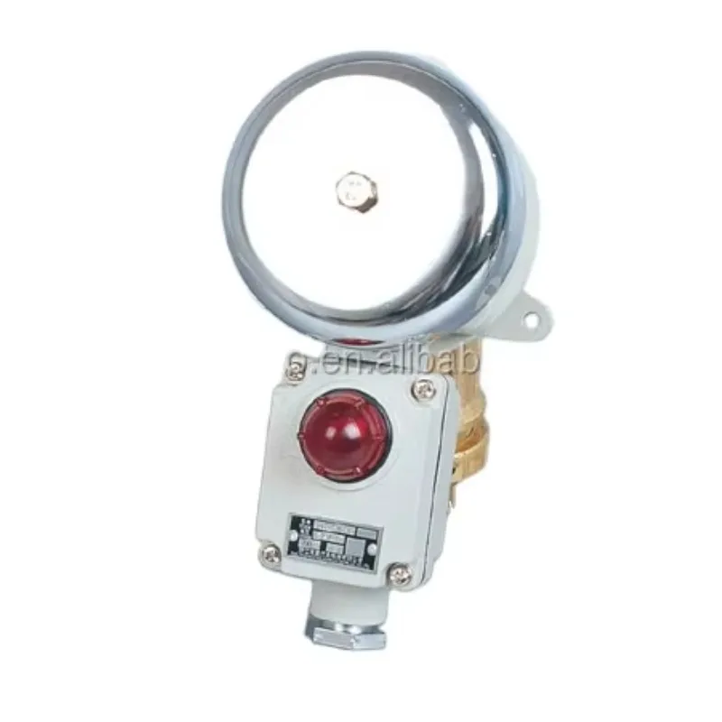 

STLF YLX200 AC / DC 140mm*140mm Outside Marine Signal Light Electric Bell