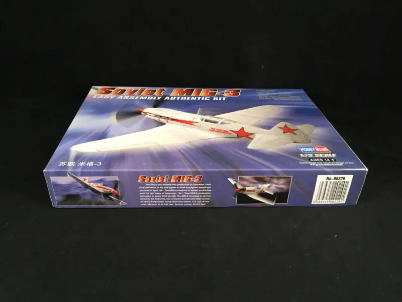 1/72 هواية بوس 80229 السوفياتي MIG-3 طائرة مقاتلة طائرة نفاثة ثابتة للأولاد
