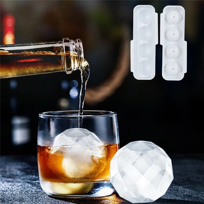 Whiskey Ice Square Maker Ice Tray Molds Halloween Candy Cake Pudding Chocolate Molds Easy-Release Mold