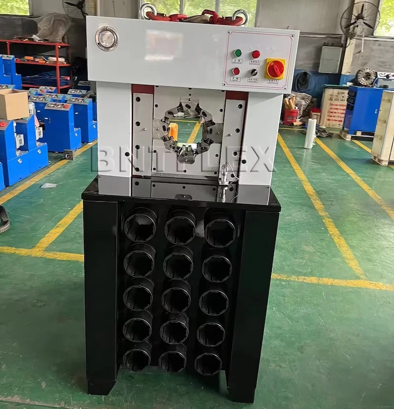 High Pressure Hydraulic Pipe Rubber Hose Crimping Machine Hose Pressing Machine Press Tools