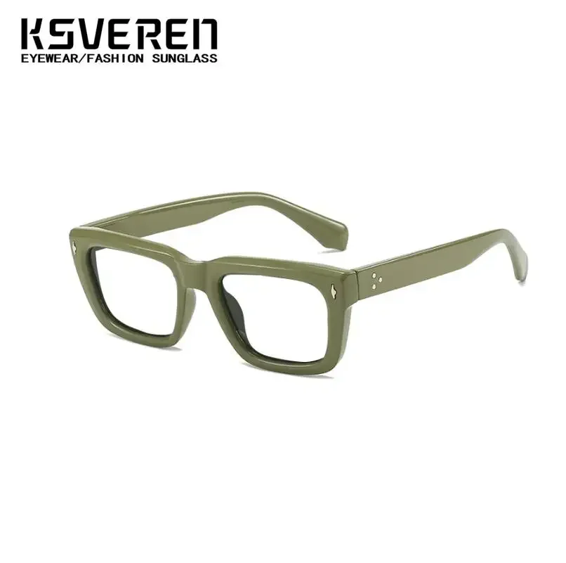 

Blue Light Blocking Reading Glasses Women Fashion Square Thick Frame Presbyopia Readers For Men Prescription Eyeglasses Frame