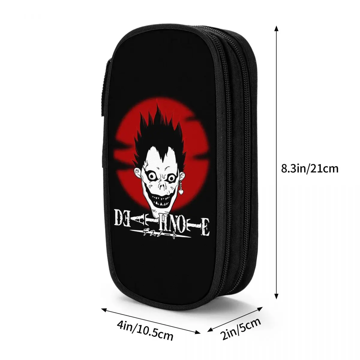 Death Notes Ryuk Anime Pencil Case for Kids School Pen Box Pencil Bag Stationery Supplies Pen Holder Bag