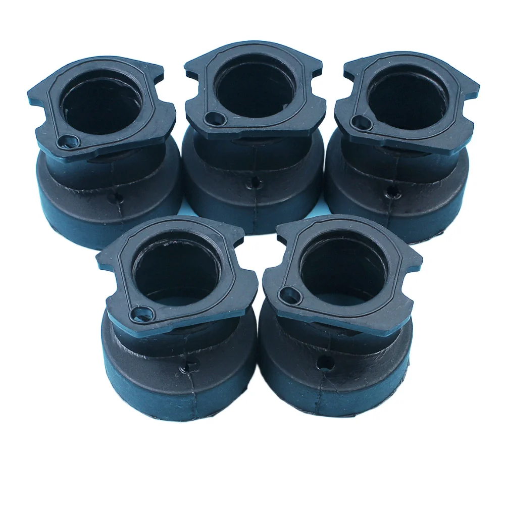 5 x Intake Manifold Boot For Jonsered 2141 2145 2149 2150 CS2141 CS2145 CS2147 CS2150 CS2152 CS2153 Chain Saw 503866301