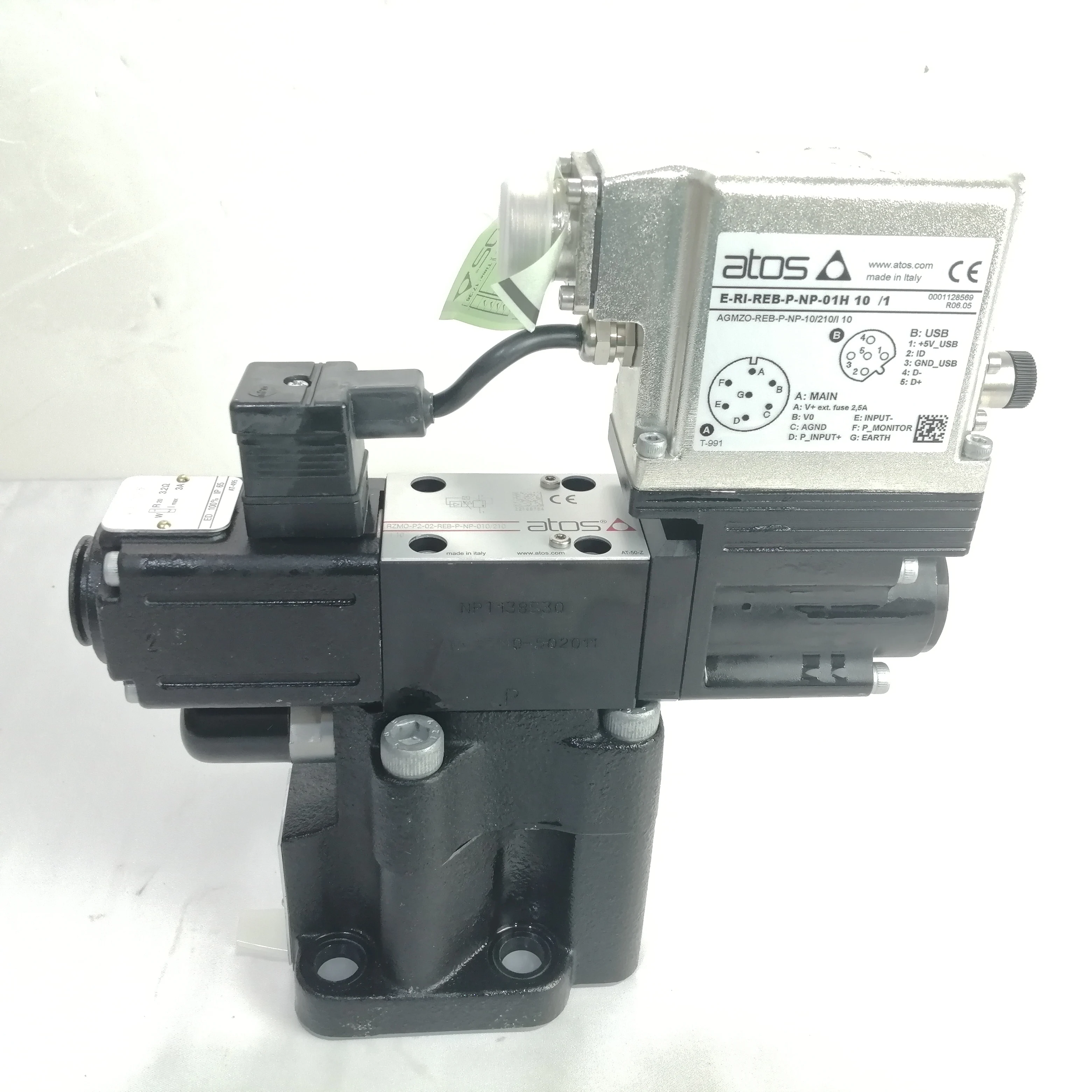 ATOS Proportionale Überdruckventile RZMO-P2-02-REB-P-NP- 010210