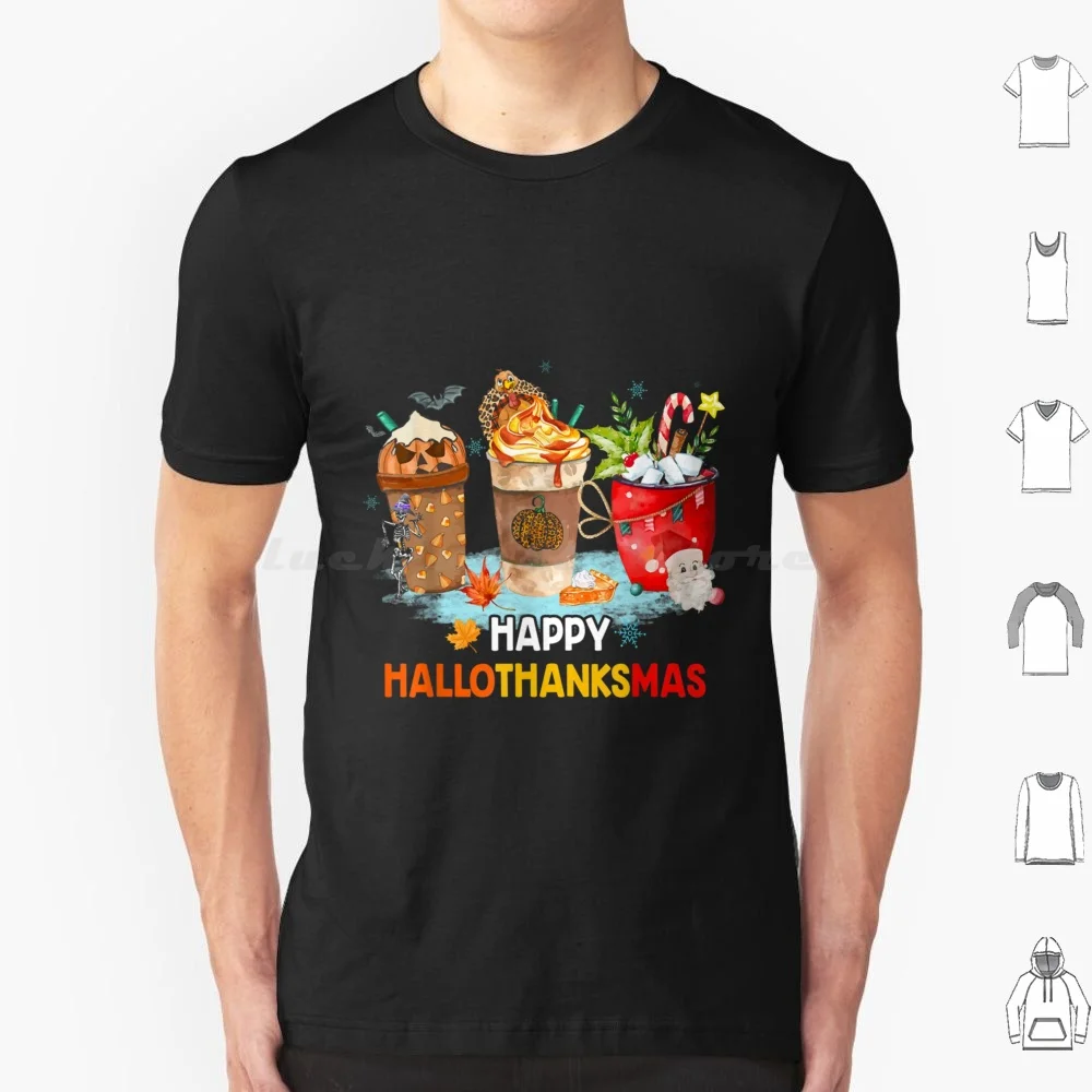 

Happy Hallothanksmas T Shirt Big Size 100% Cotton New Year 2023 Happy New Year