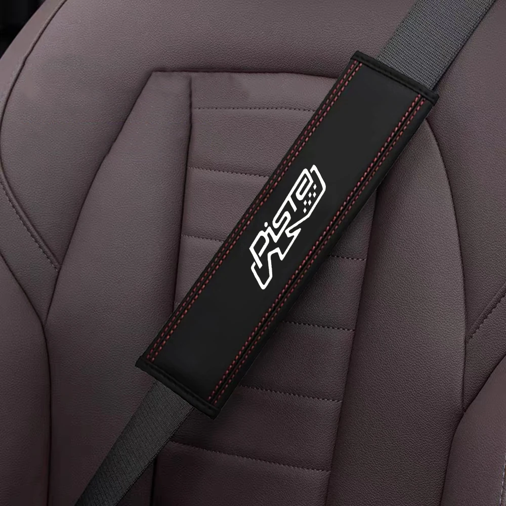 1Pcs Car Seat Belt Shoulder Pad Cover Safety Belt Protector for Fiat Abarth 595 695 124 GT 124 spider Biposto TURISMO PISTA XSR - view 3