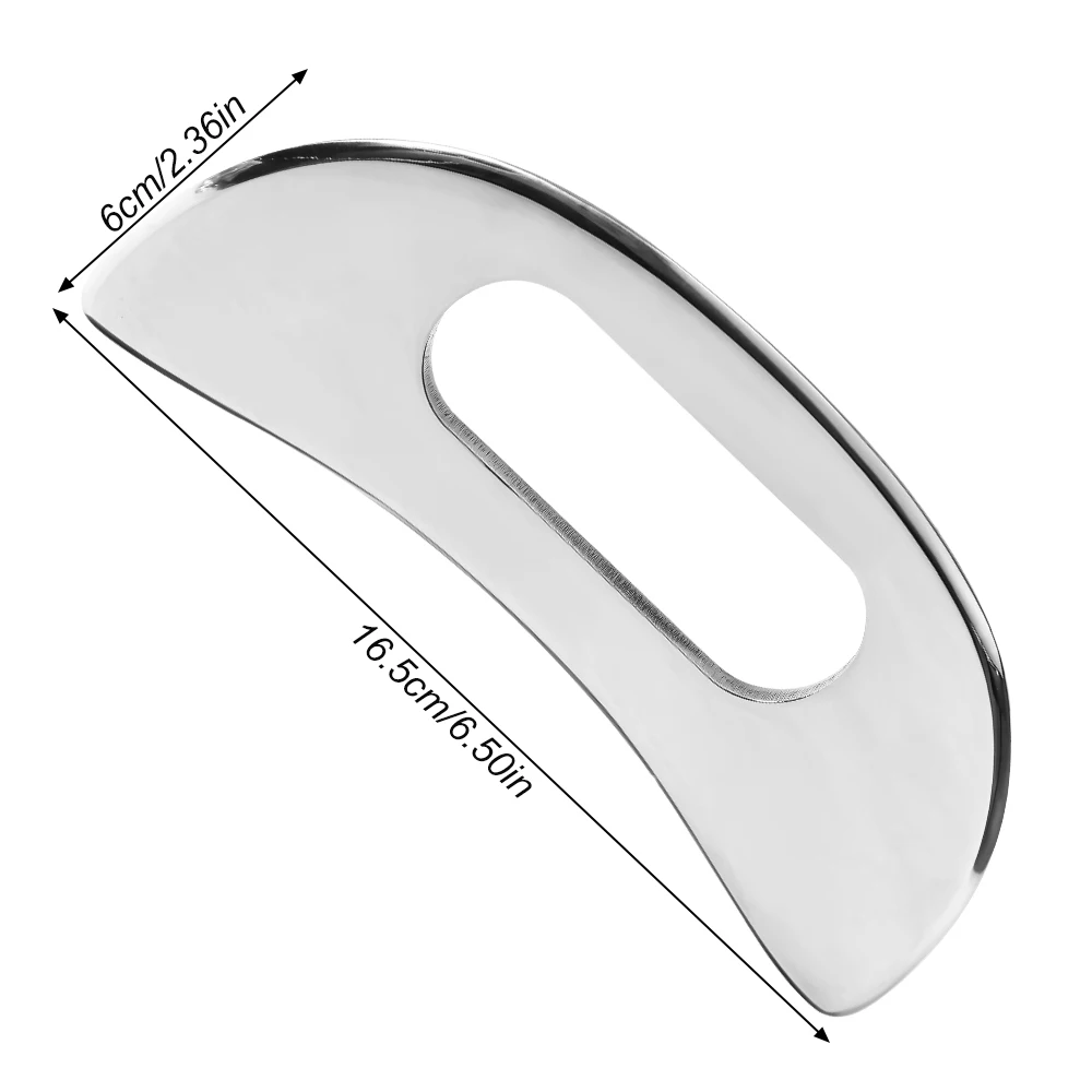 Guasha Massage Tool, Grade Stainless Steel Scraping Tool for Soft Tissue Scraping,Upgrade Massage Tool, Physical Therapy Stuff