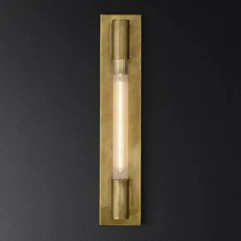 American Luxury Wall Lamp LED Bedroom Closet Decorative Sconce Copper / Chrome / Black Retro Interior Decorative Lighting