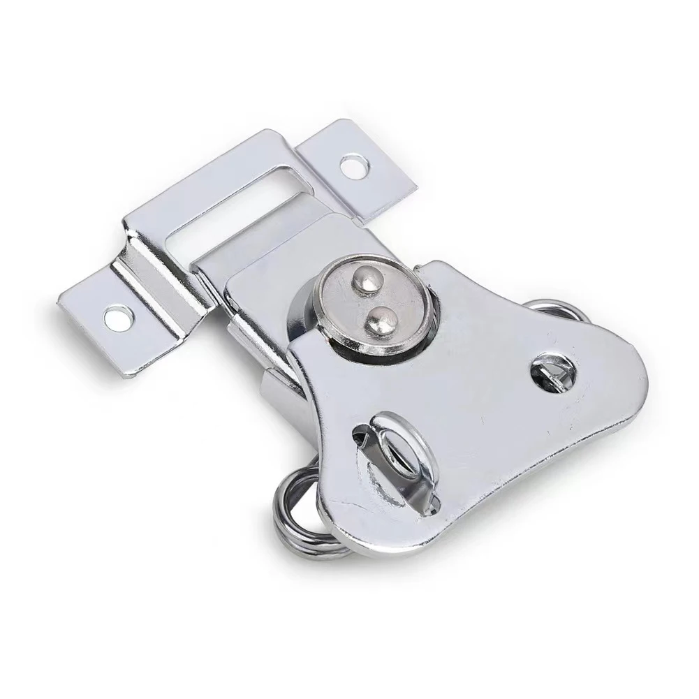 4Pcs Butterfly Lock 304 Stainless Steel Buckle Latches Butterflies Toggle Clamp Mini Padlock Wooden Accessories Keeper Box