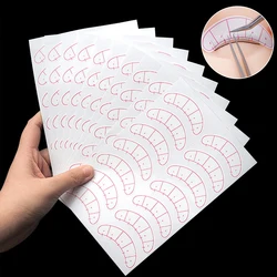 35/70 Pairs Lash Mapping Stickers Under Eye Positioning Tips Sticker for Eyelashes Extension Practice Eye Pads Paper Patches