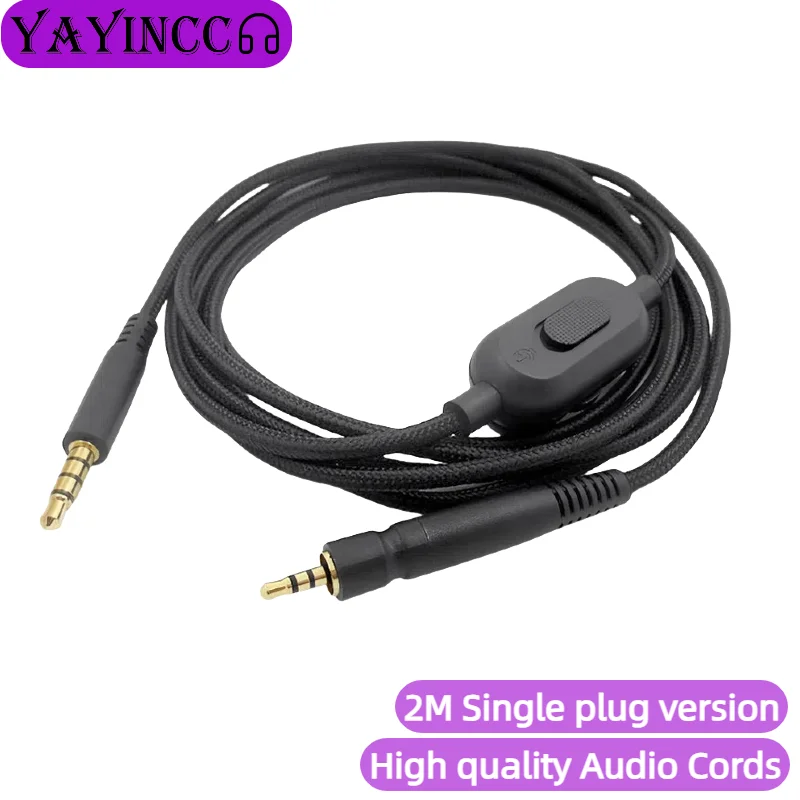 YAYINCC Replacement 3.5MM to 3.5MM Plug Cable for Sennheiser GAME ZERO PC 373D GSP350 500 600 Headphone Adapter - Image 5