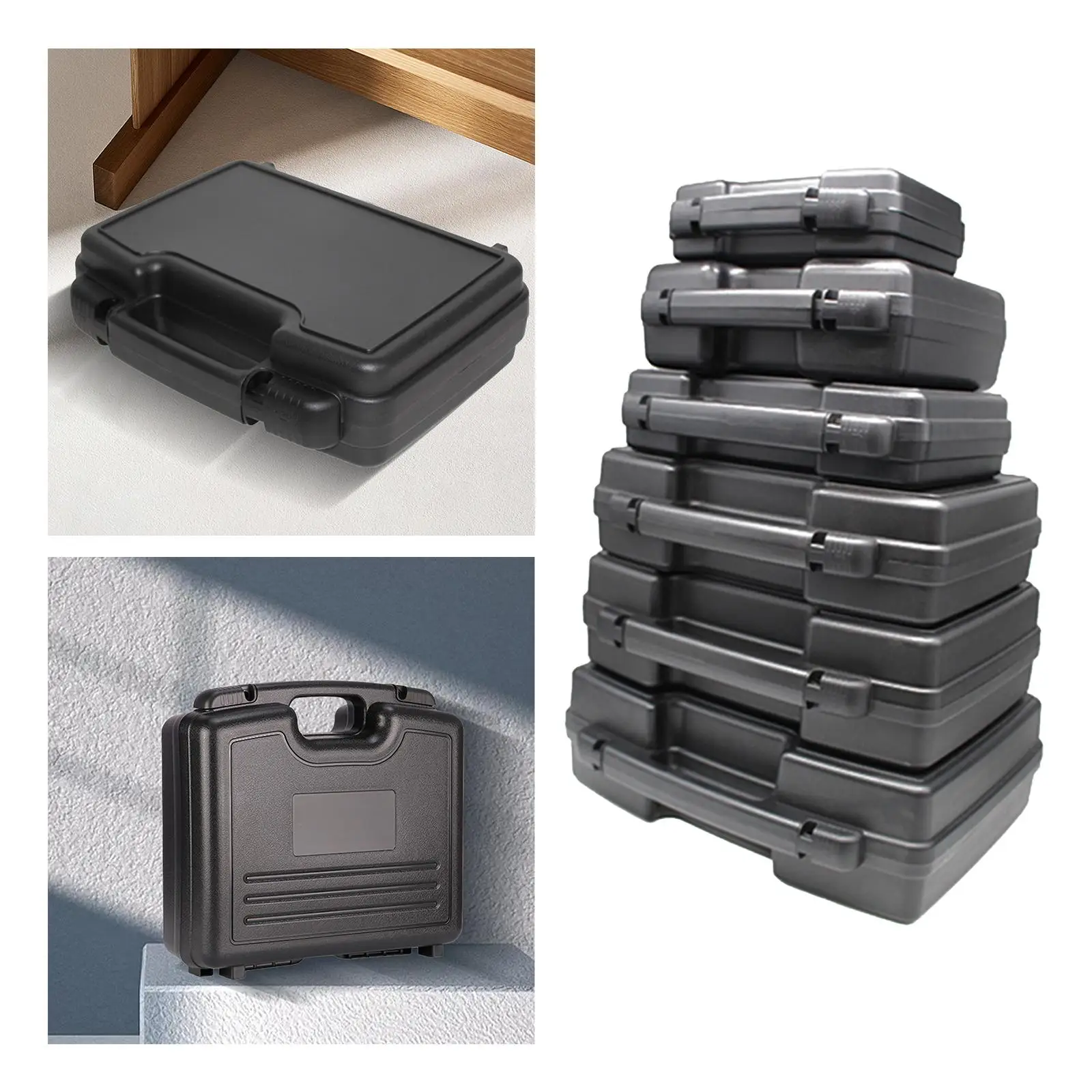 Protective Tools Box Screws Carry Tools Box with Sponge Portable Suitcase