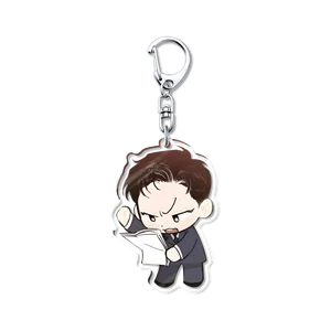 2024 Korean BL Manga Roses and Champagne Keychain Cartoonフィギュアペンダントキーリングチェーンファンコレクションジュエリーアクセサリーギフト 12ベストセールスKPOP The Rose -№12