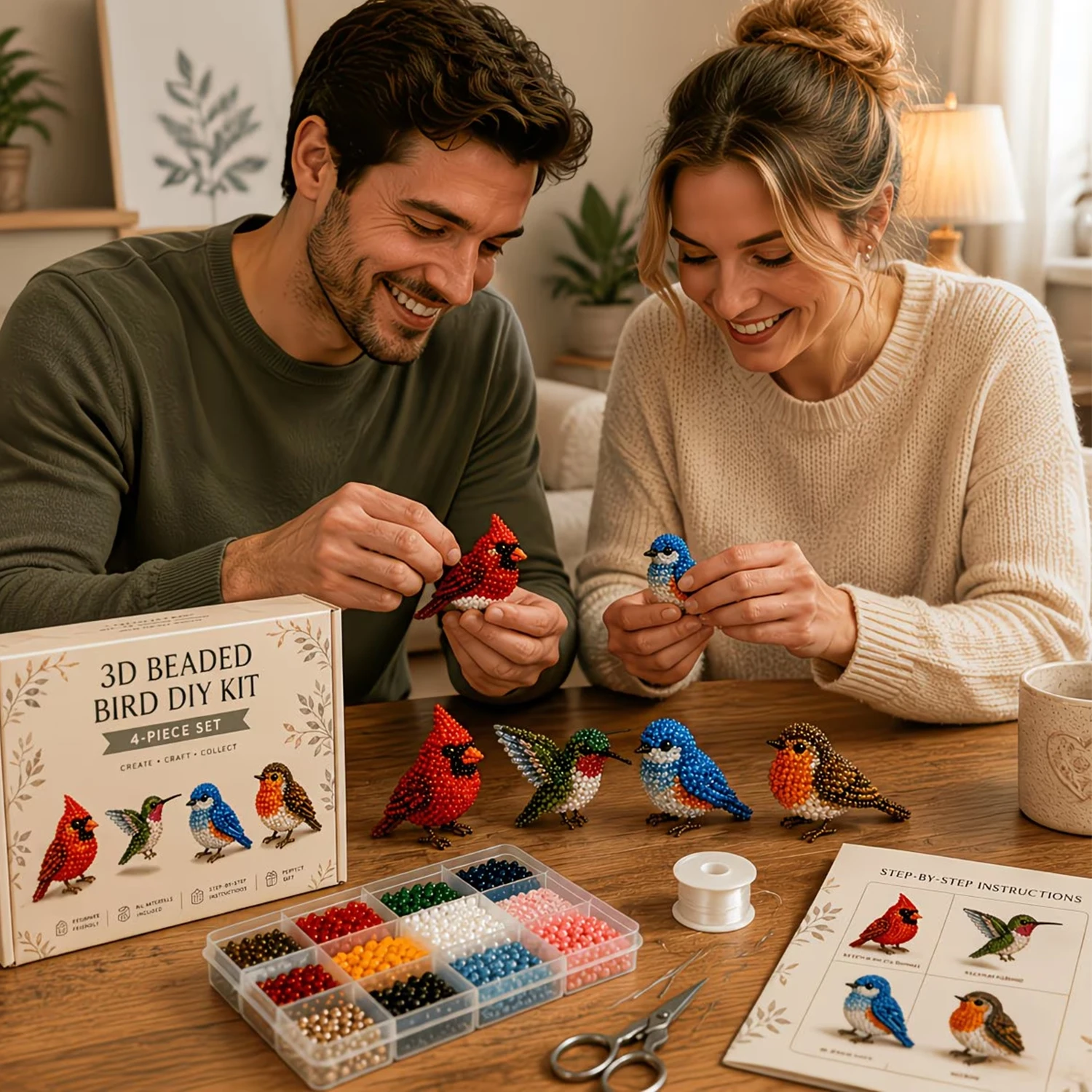 Mini 3D Beaded Animal Craft Ki - Resin Art Kits review and price