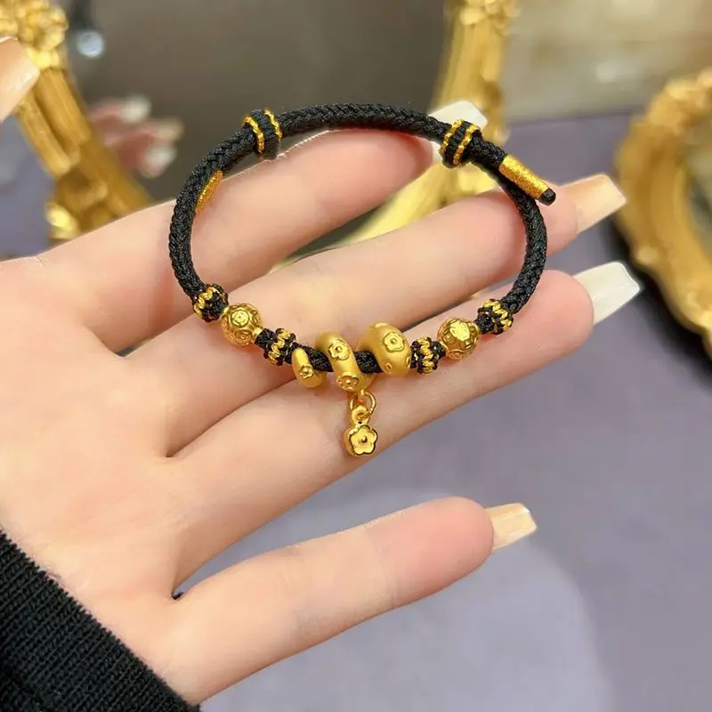 Jahr der Schlange Tier Glück Armband Licht Luxus Gold Sternzeichen Schlange Armband Weibliche Retro Temperament Neue Auspicious Hand Seil