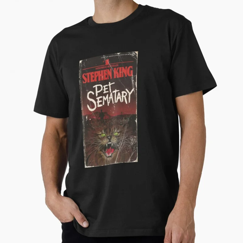

Mens My Favorite 80s horror movie pet sematary Scary Halloween Gift t shirt for man Large size Tops S-6XL printed Clothes