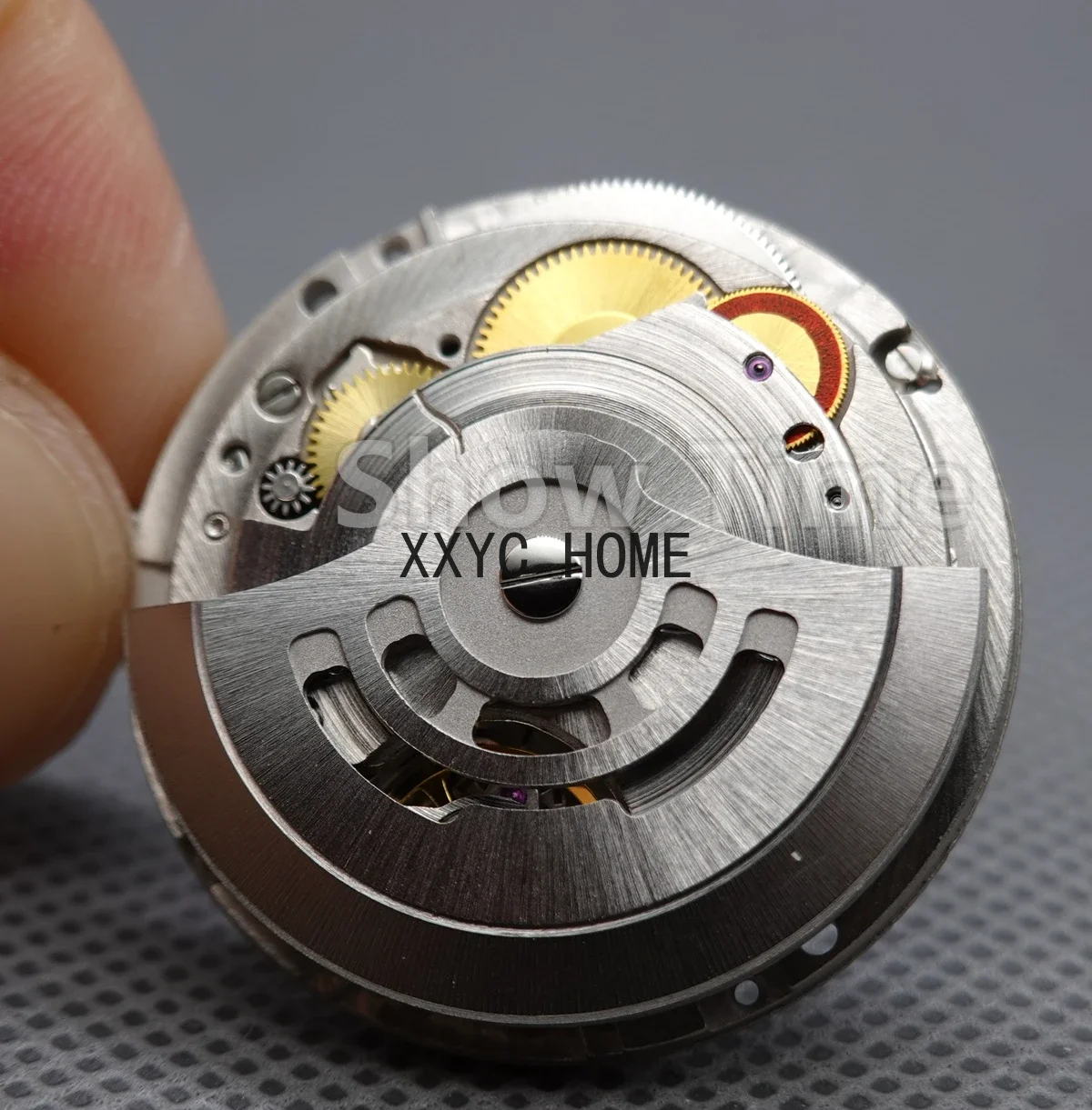 Watch movement parts EW 3235 movement EW factory dj sub yachat original movement before modification watchmaker no logo