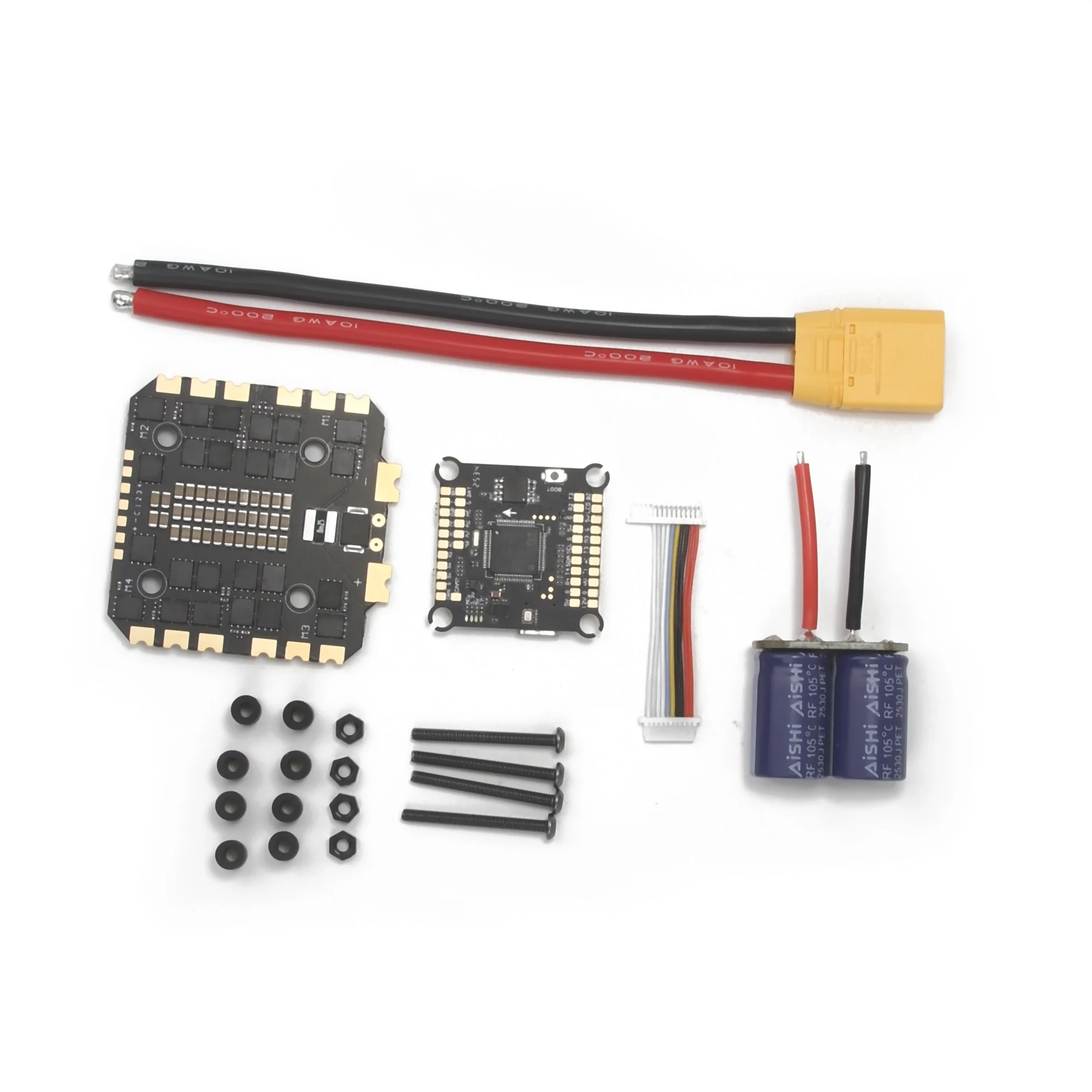 NEEBRC F722 pile F722 contrôle de vol FC 3-8S 8/32Bit 60A 65A 80A 100A 4IN1 ESC 30.5x30.5mm pour pièces de Drone de course FPV Freestyle