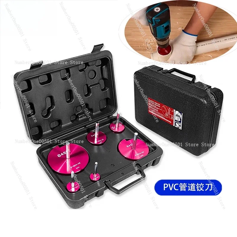 6 Pcs PVC Pipe Reamer Deburring Tool Set