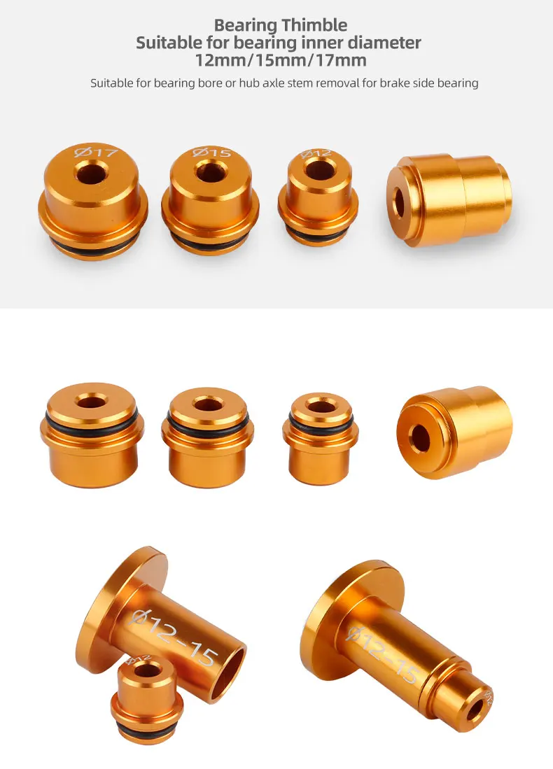 Bicycle Quick Release Thru Axle Hub Bearing Installation Removal Tool Bike XD DT350 Freehub Hub Body DT Ratchet Star Repair Tool