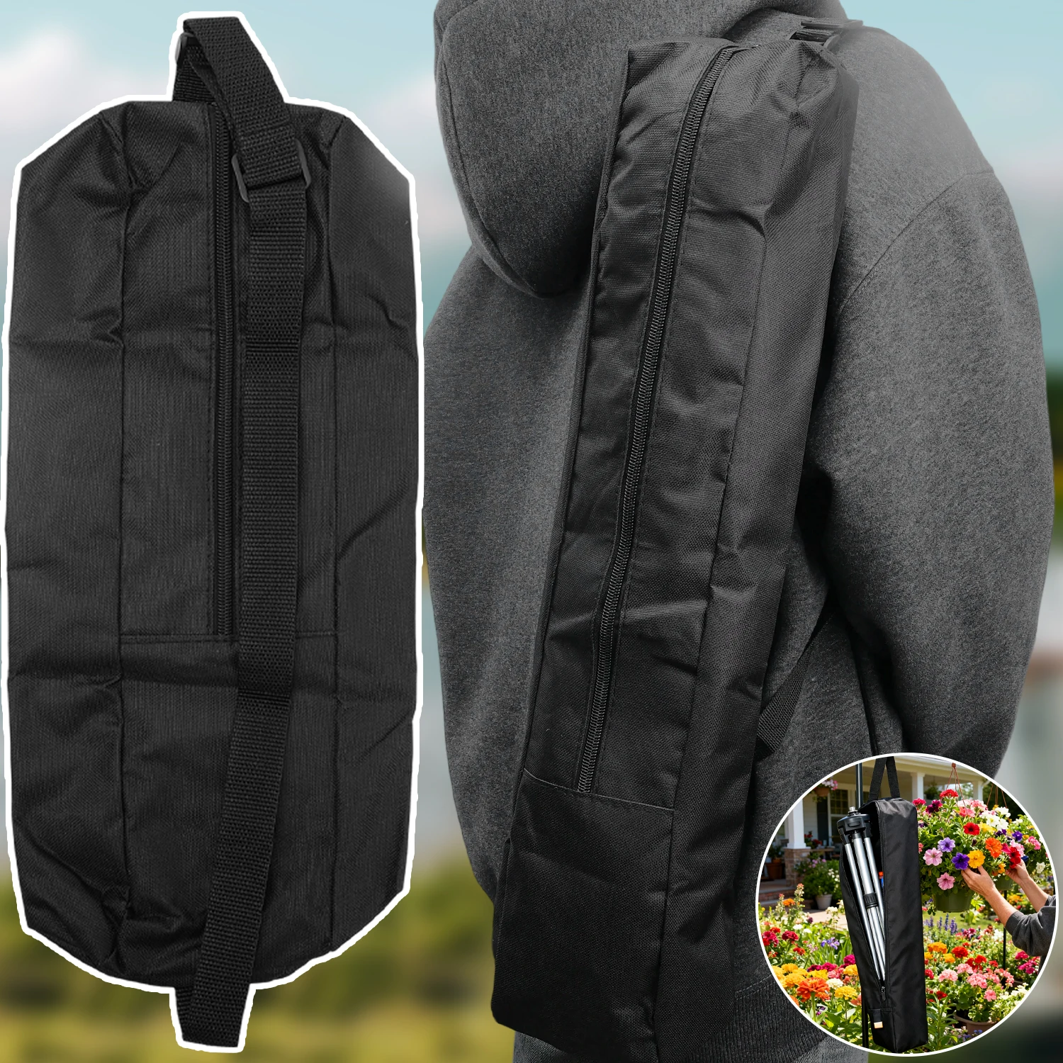 40/50/57 سنتيمتر حقيبة يد حمل حقيبة للتخزين ل هيئة التصنيع العسكري حامل ثلاثي القوائم حقيبة التخزين مقاوم للماء غطاء حامي للصدمات #1