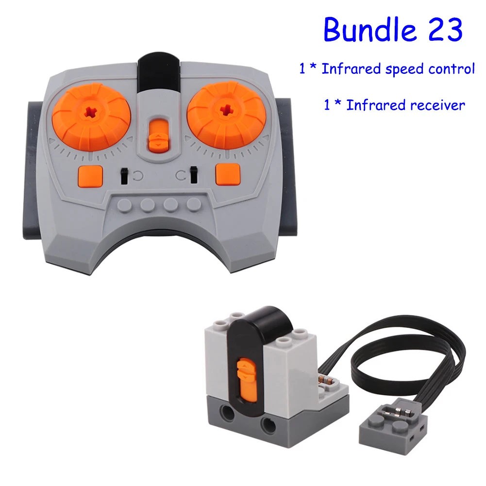 Für Lego Technic Power Functions Teile Servomotor IR-Fernbedienung Batteriebox e