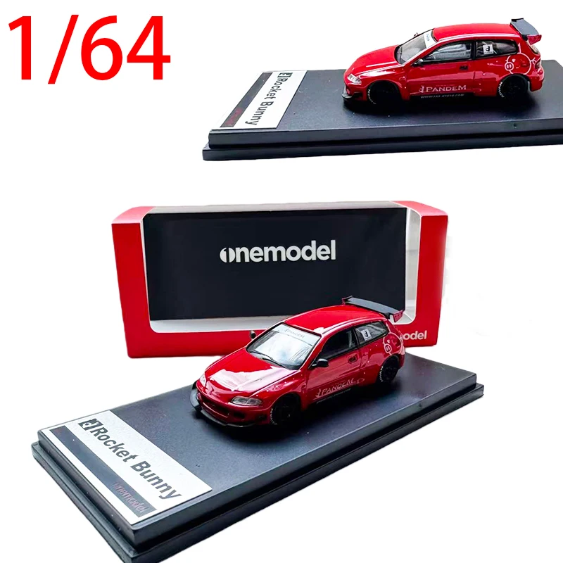 

One Model Diecast 1/64 Scale Honda Civic Alloy Car Model Honda Civic EG6 Play Vehicles Toys for Boys Original Box