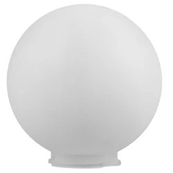 Outdoor Transparent Cylindrical Lamp Frosted Lampshade (20cm) Uplighting Replacement Acrylic Globe for Fixtures(20cm)