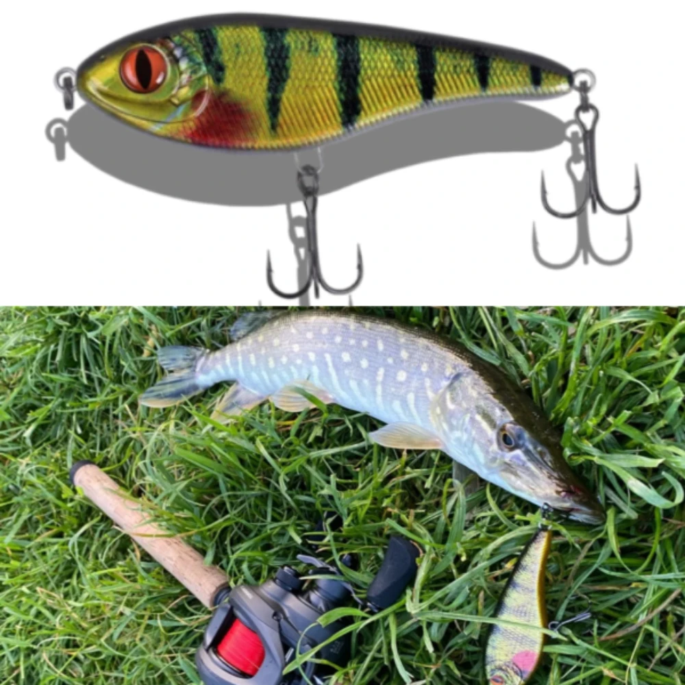 best lures for fishing northern pike BRAIRIA Lures, 4Pcs Spinner Baits Predator with Rabbit Tail & Long Skirt Pike & Largemouth Bass Fresh Water Fishing : Sports & Outdoors Reel in a trophy catch