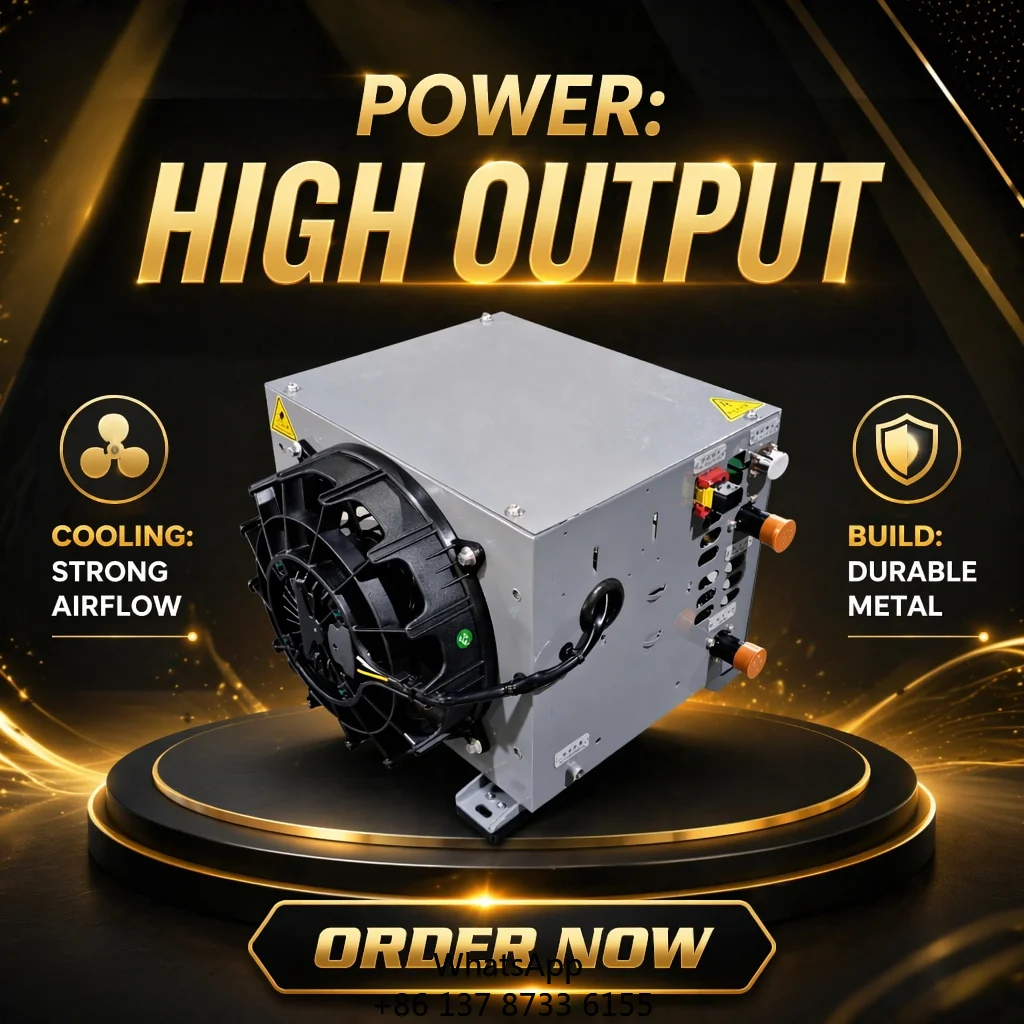 Fybdcool New 5kw Heavy Duty Liquid Cooling System Electric Excavators High Voltage Battery Thermal Management Unit For Mining