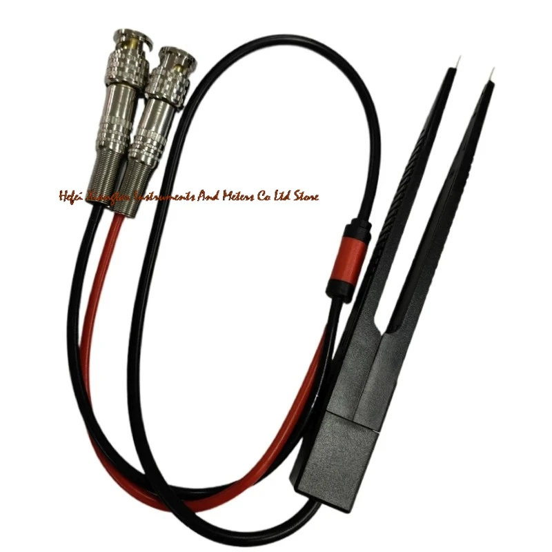 Multimeter 4MM straight plugTest Pen SMD Capacitance Inductance Test Pen LCR SMD Clip/BNC SMD Test Lead. Tweezer SMD Clip