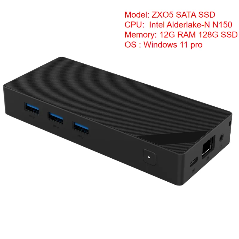 High-end ZX05 Intel Alderlake-N N150/N100 Win11 12G/16G DDR5 Intel