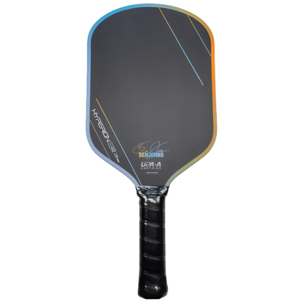 Hyperion 3S ChromaPickleball Paddle Ben Johns T700 fibra de carbono termoformado Unibody 16mm Gen 3 núcleo de propulsión para profesional