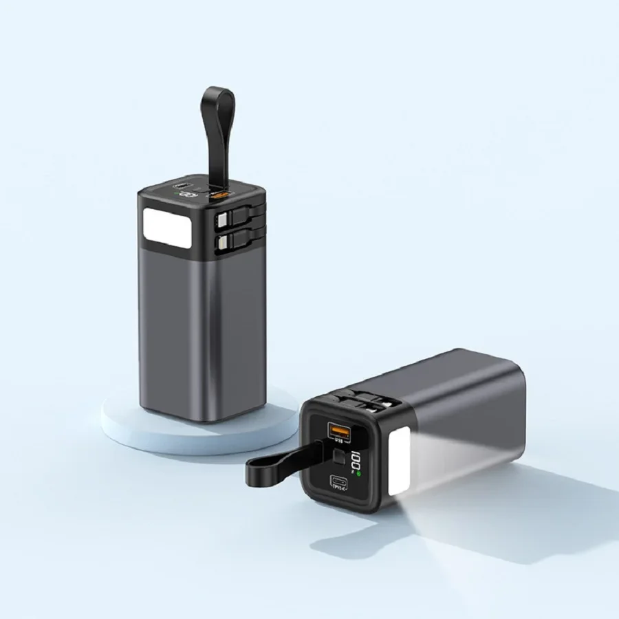 

20000mAh Portable Power Station Battery Super Fast Charge Outdoor Camping Powerbank For Smartphone Backup Mobile Power Supply