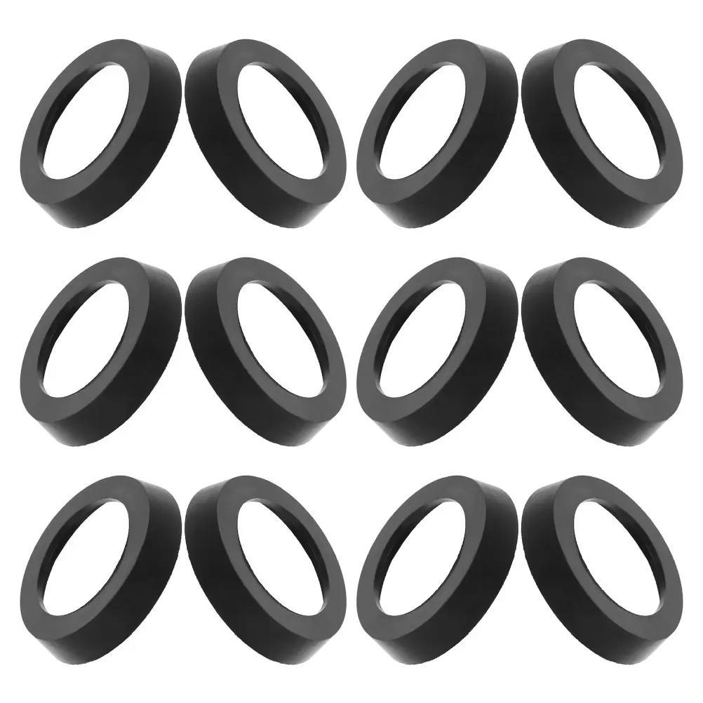 

12pcs Water Pump Bowl Hand Cup Seal Replacement Pitcher Parts Black Well Pump Sealing Solution Rural Extraction