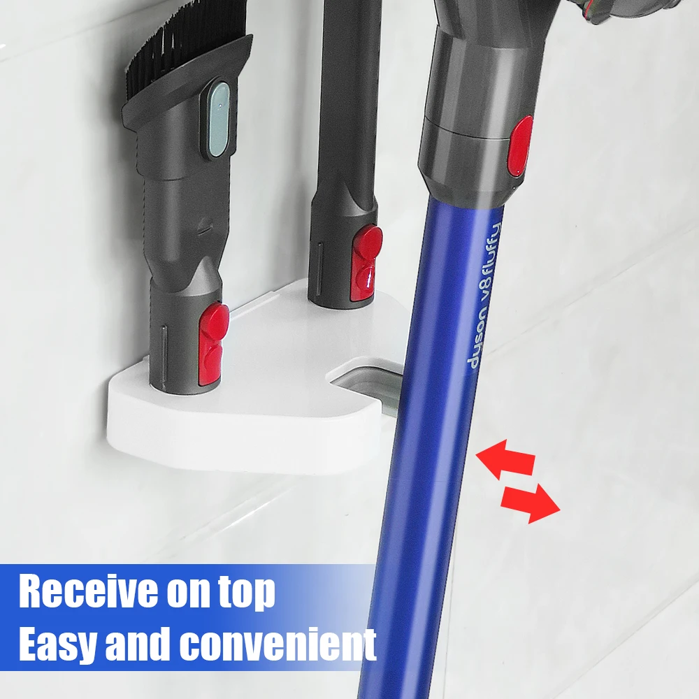 Vacuum Cleaner Stand Wall-mount Holder No Drilling Holder for Vacuum Cleaner Household Accessory Vacuum Cleaner Stand