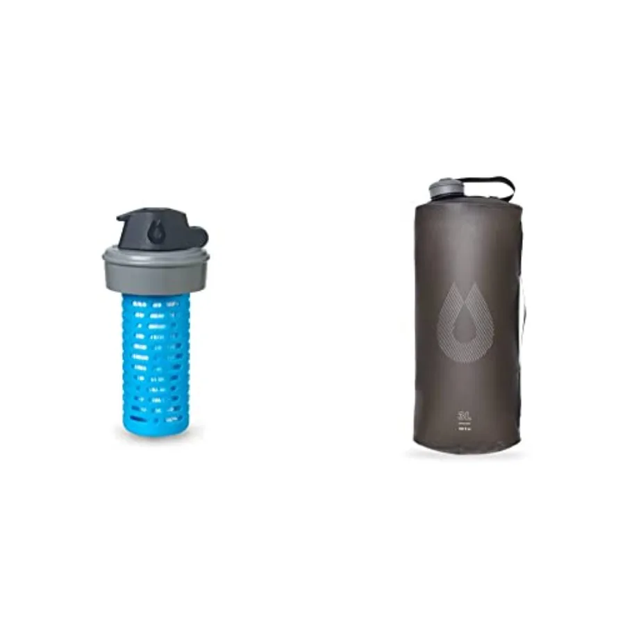 

Seeker 3L Ultra-Light Water Reservoir for Backcountry Hiking Camping and Emergency Preparedness and Compatible 42mm Filter Cap