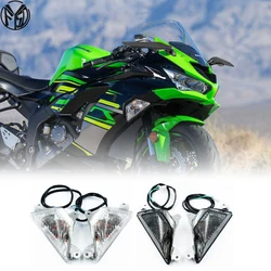 Front Turn Signal Indicator For KAWASAKI NINJA 250 300 400 650 1000 ZX6R 2013-2021 2020 18 Motorcycle Accessories Light