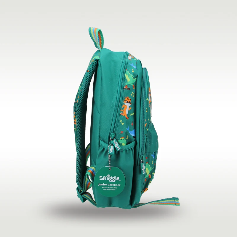 Imagem -05 - Mochila Infantil Tigre Verde Mochila Cartão de Visita Original Austrália Smiggle Legal Suprimentos Menino 14