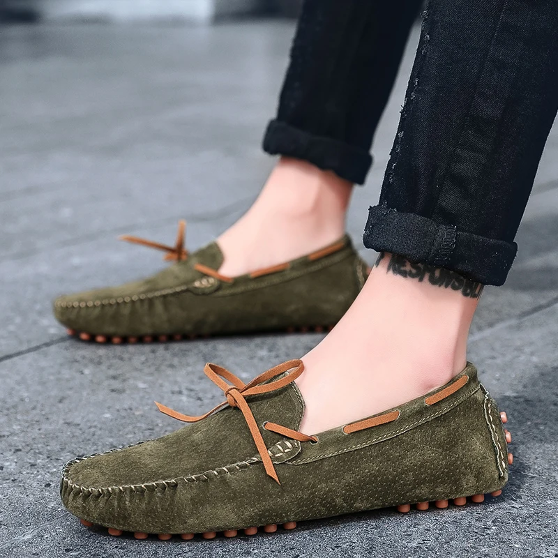 

Men's casual loafers Classic and comfortable flat bottomed gentleman versatile style Business Office Adult shoes Hot New