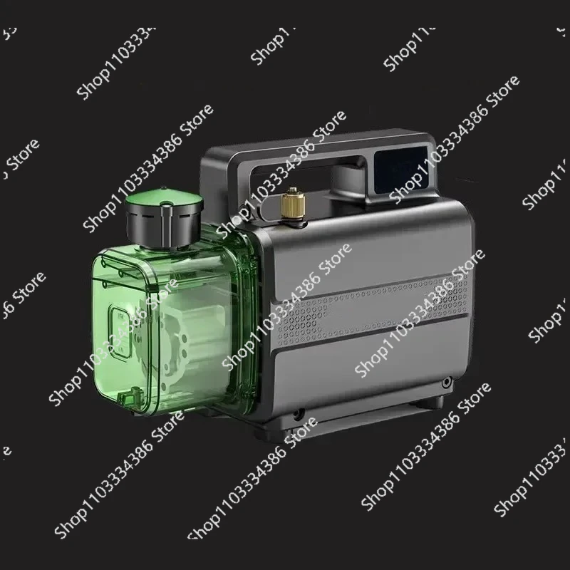 2F2R Vacuum Pump R32 Refrigerant Copper Tube Evacuated Rapid Vacuum Pump Installed