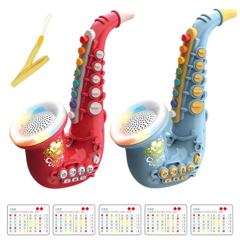 Spielzeug Saxophon Saxophon Saxophon Spielzeug Klarinette Frühe Bildung Musical Spielzeug Musik Lehrmittel Für Musical Konzert Motto Party