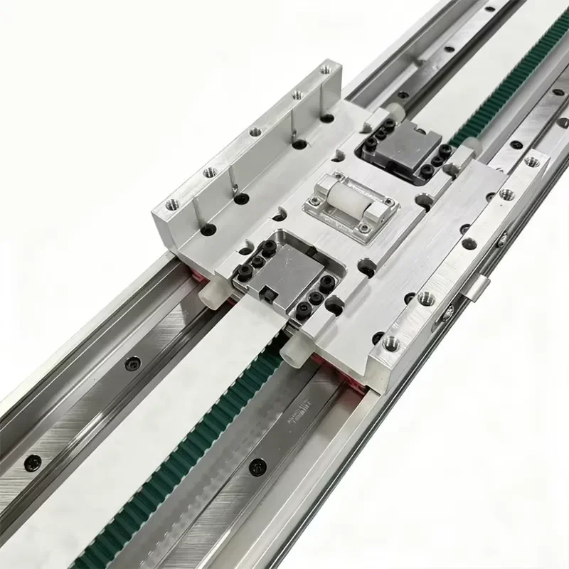 Precision Dust Free Aluminum Alloy Linear Actuator Timing Belt Drive Linear Slide Stepper/Servo Motor High Speed 1660mm/s