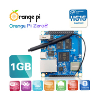 Orange Pi Zero 2 Single Board Computer 1GB RAM Allwinner H616 Chip BT5.0 WIFI Run Android10 Ubuntu Debian OS Development Board