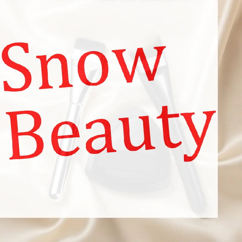 3Pcs/set One-character Foundation Brush Ultra Thin Foundation Brush Makeup Flat Face Brush Cosmetic Puff Makeup T