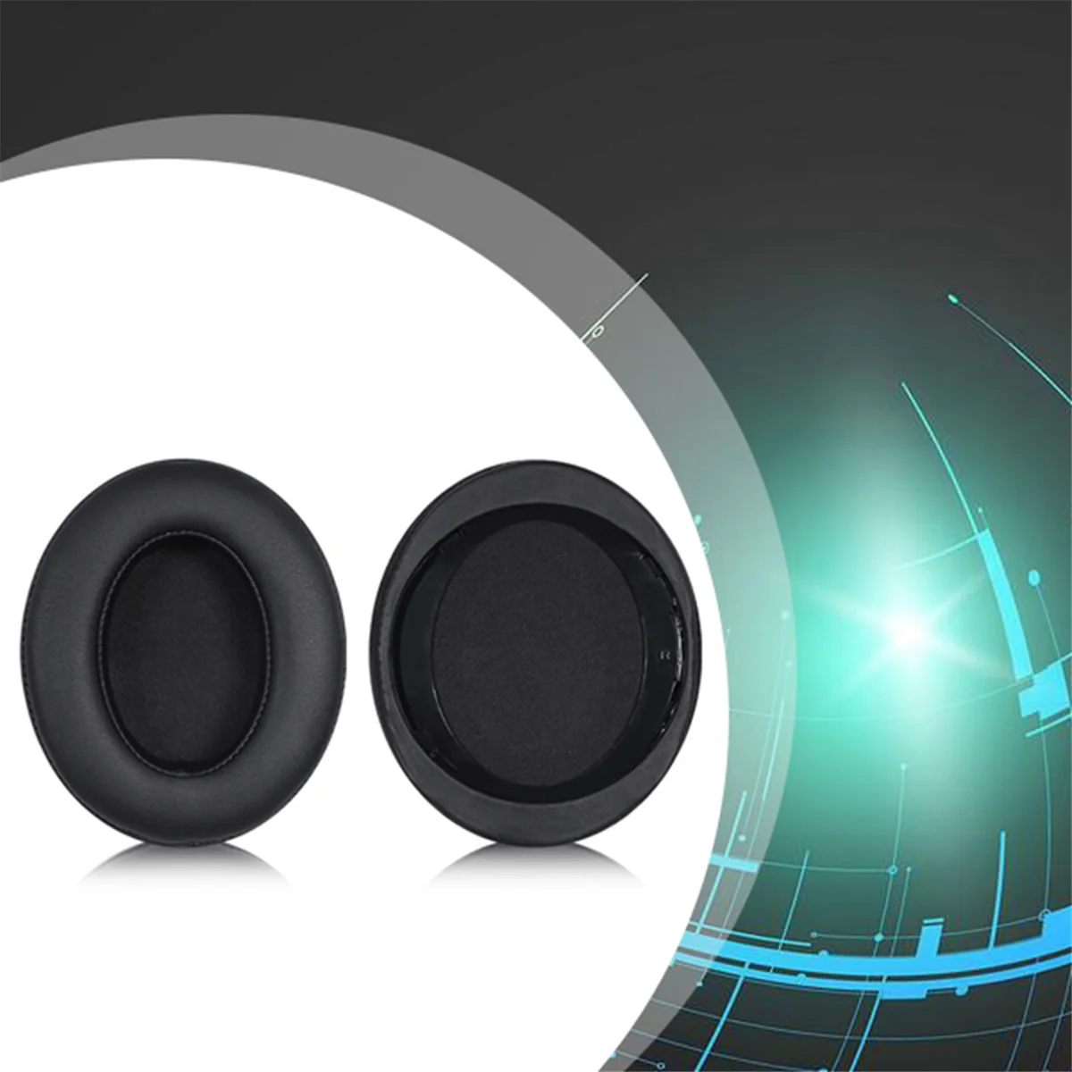 

# 053N Сменные амбушюры для наушников Philips SHP9500, амбушюры, аксессуары для ремонта беспроводных наушников (черный)