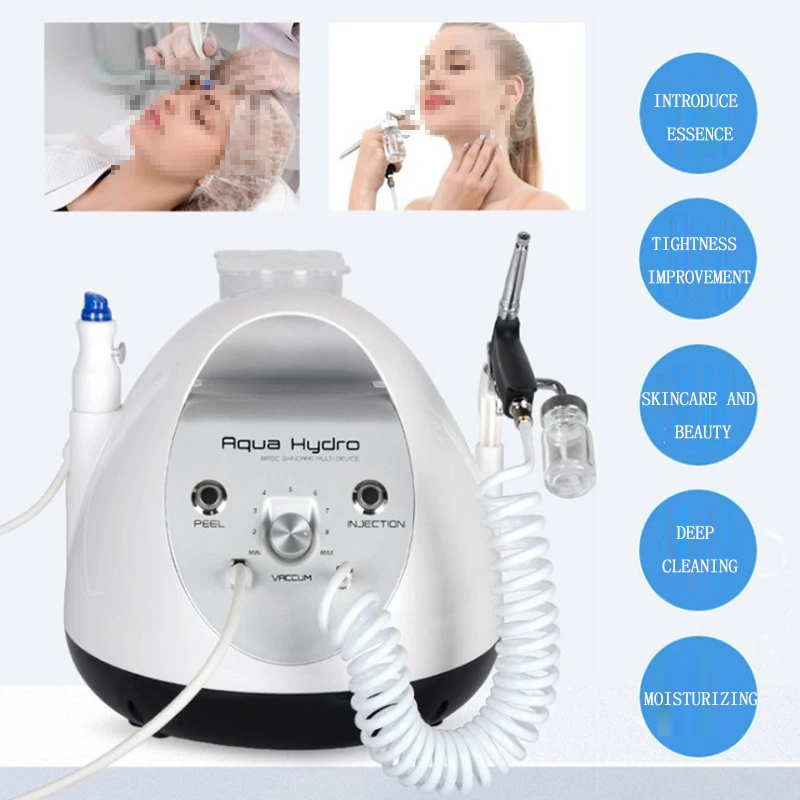 Small Bubble Beauty Instrument For Blackhead Suction, Facial Cleansing, Hydration, And Beauty Salon Specific Use